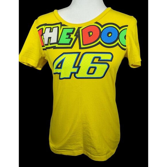 Valentino Rossi VR46 The Doctor Racing Shirt Size Medium - Picture 1 of 6
